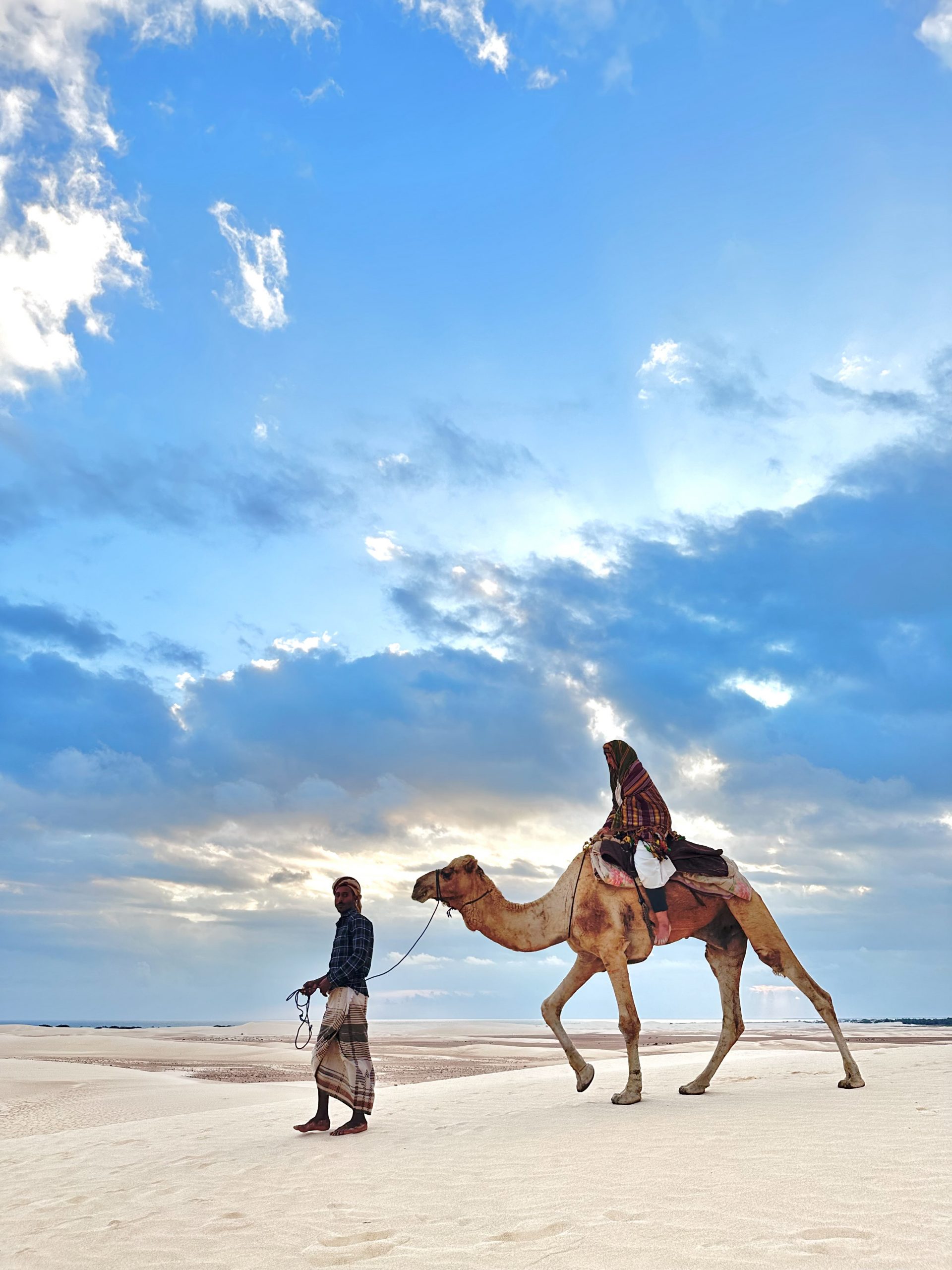 Woman on a Camel